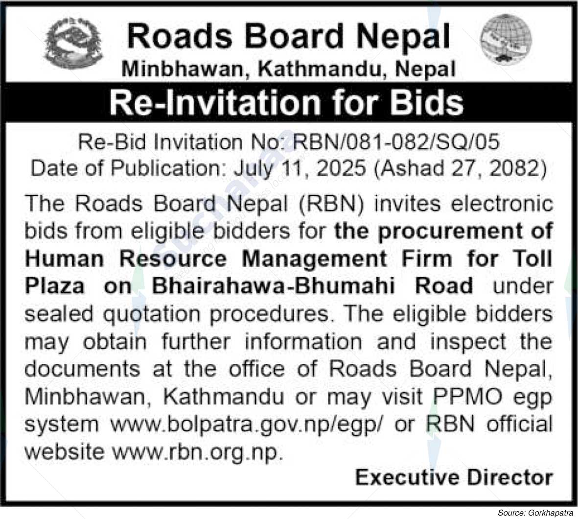 Roads Board Nepal