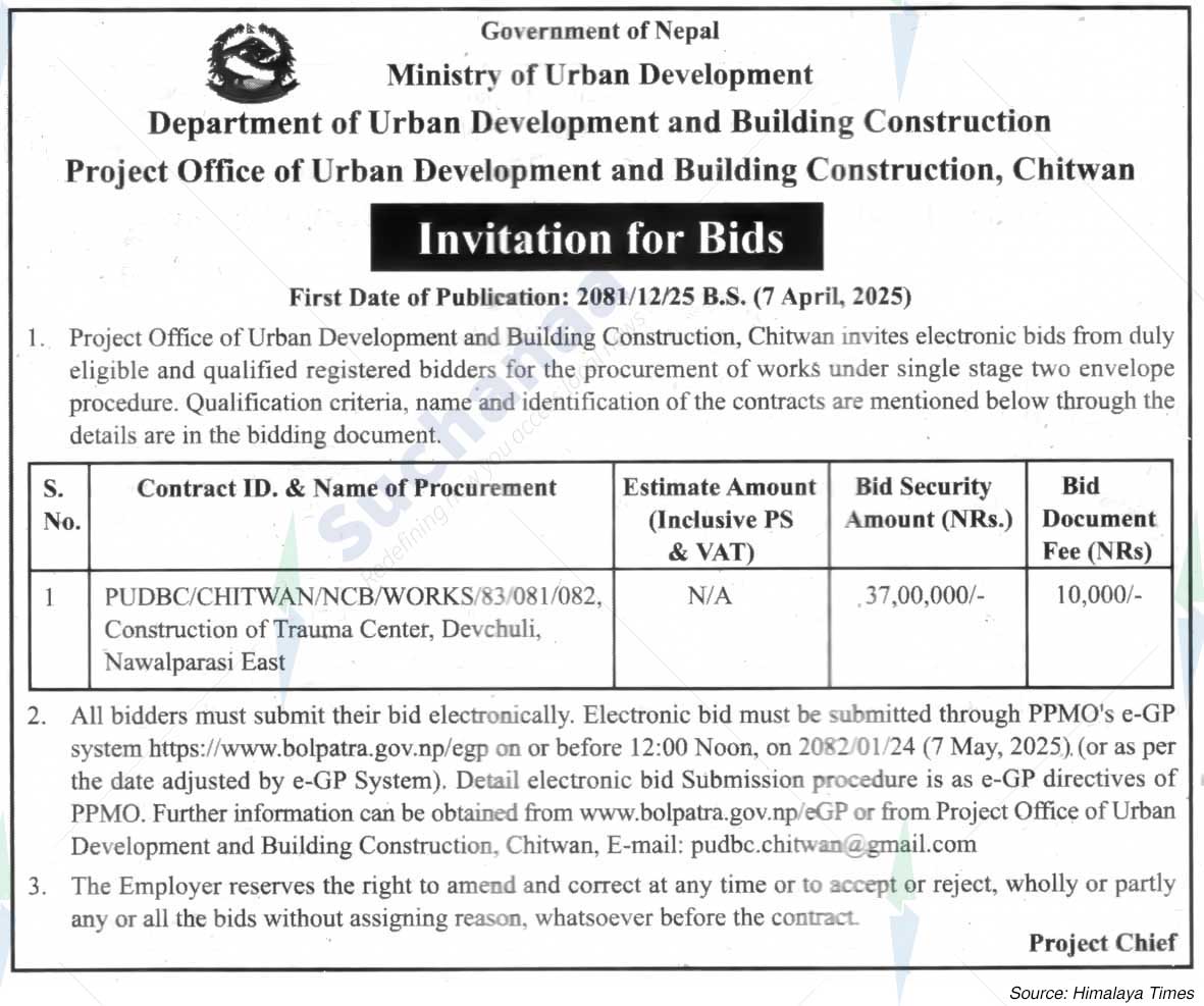 Project Office of Urban Development and Building Construction