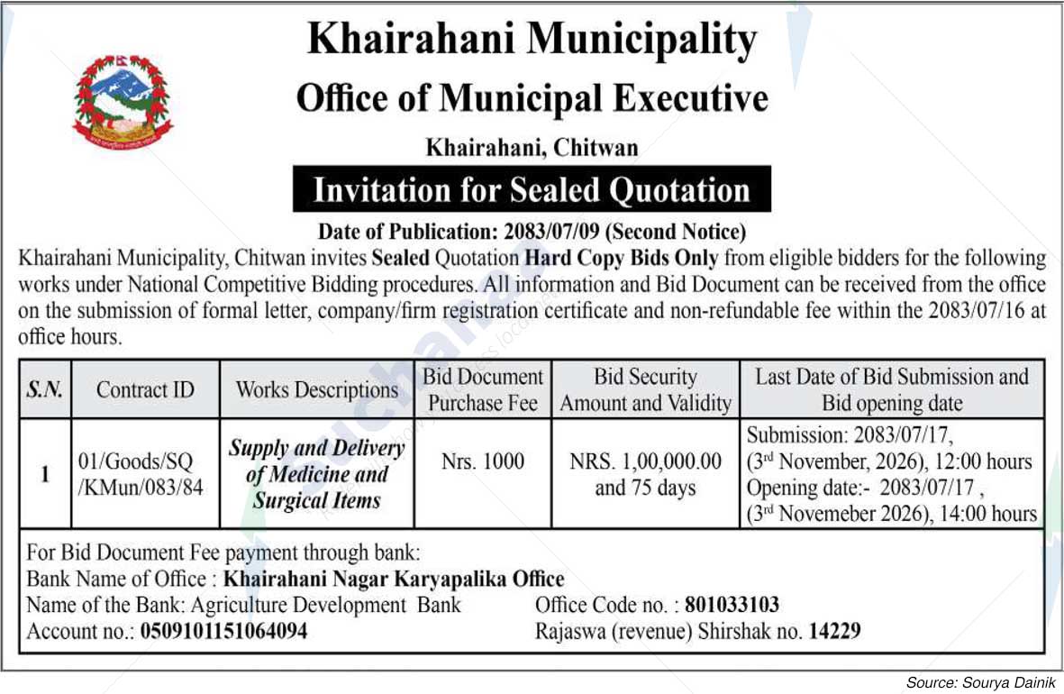 Khairahani Municipality