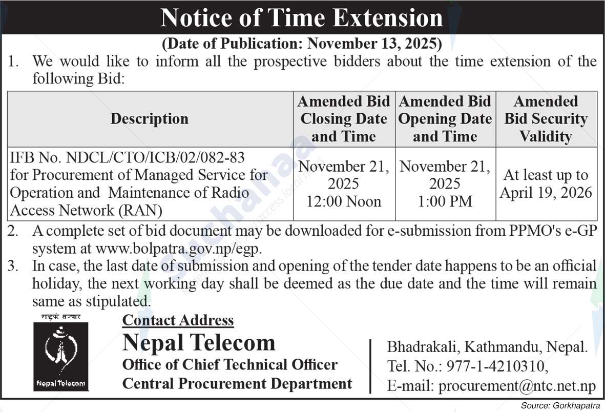 Nepal Doorsanchar Company Limited (NTC)