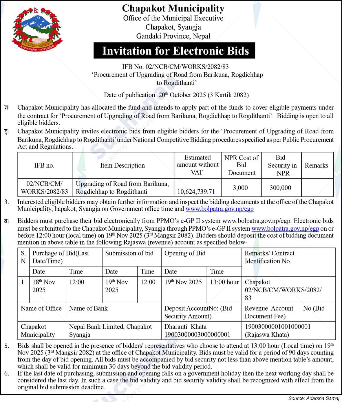 Chapakot Municipality