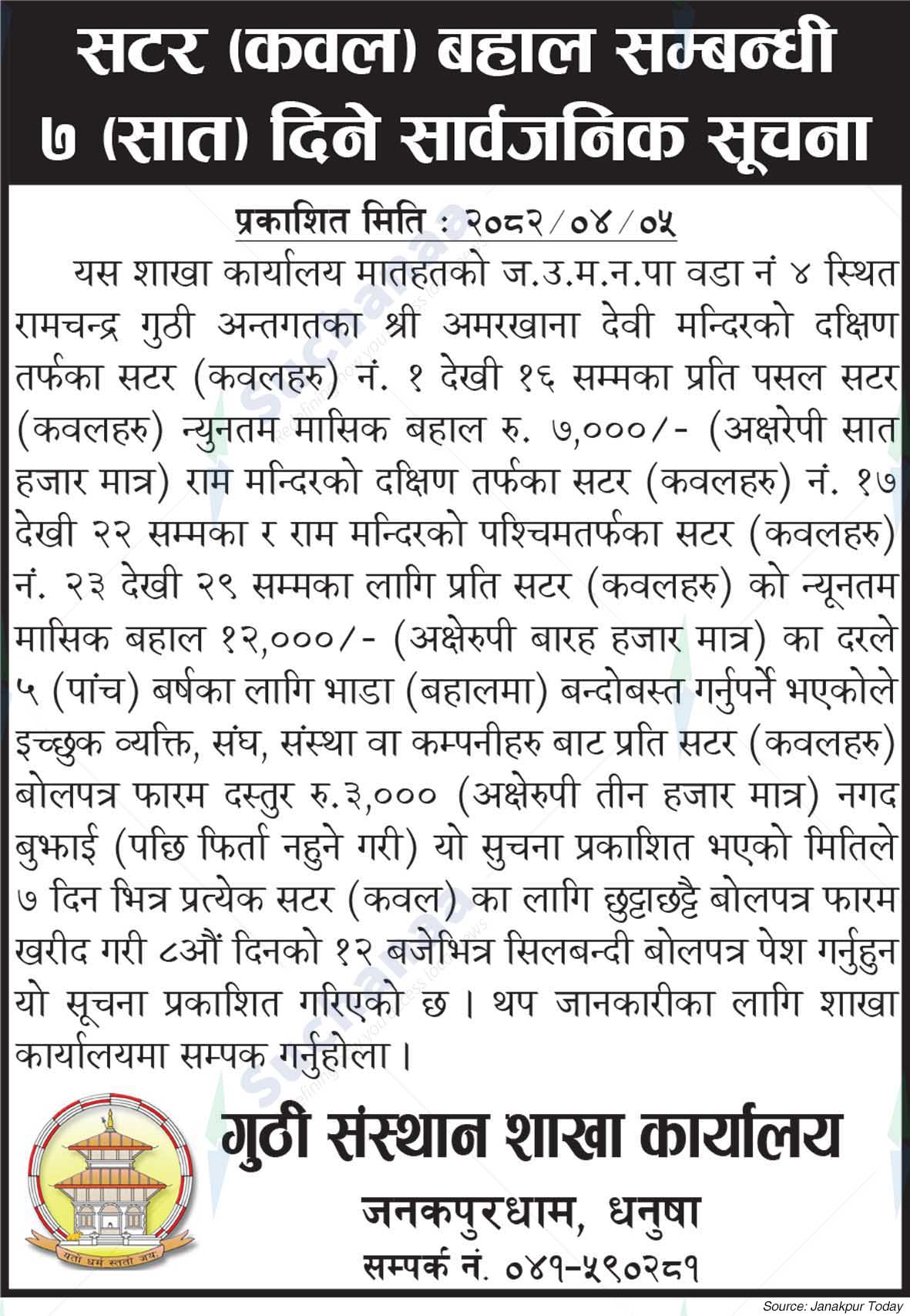 Guthi Sansthan