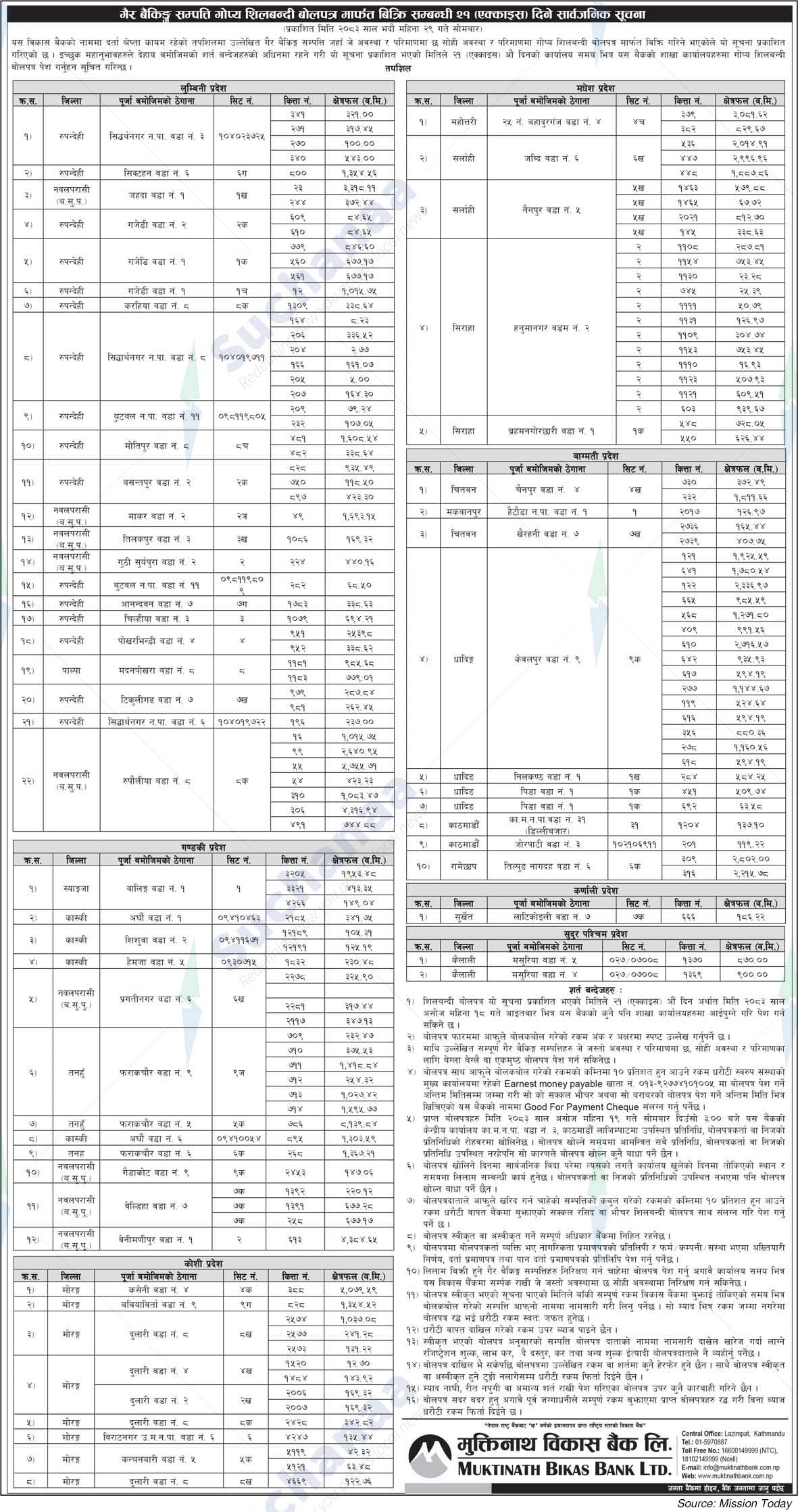 Muktinath Bikas Bank Ltd.