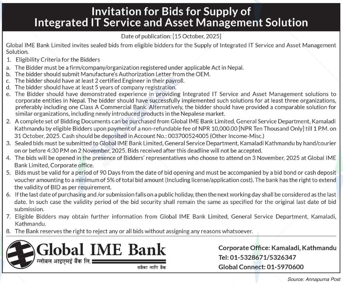 Global IME Bank Limited