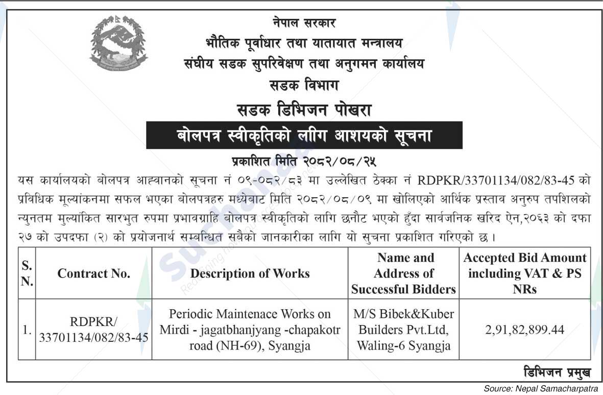 Road Division Pokhara