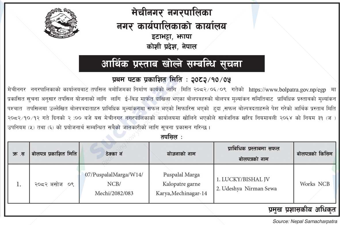Mechinagar Municipality