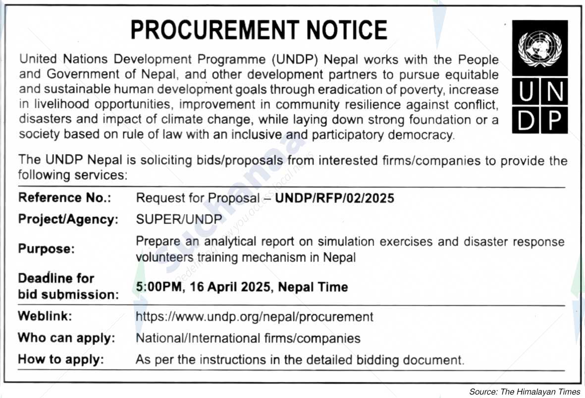 United Nations Development Programme (UNDP)