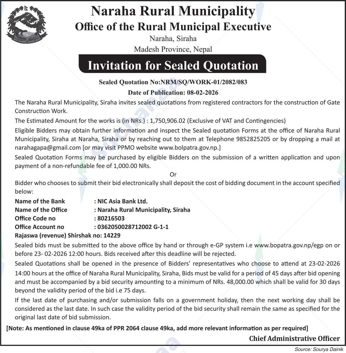 Naraha Rural Municipality