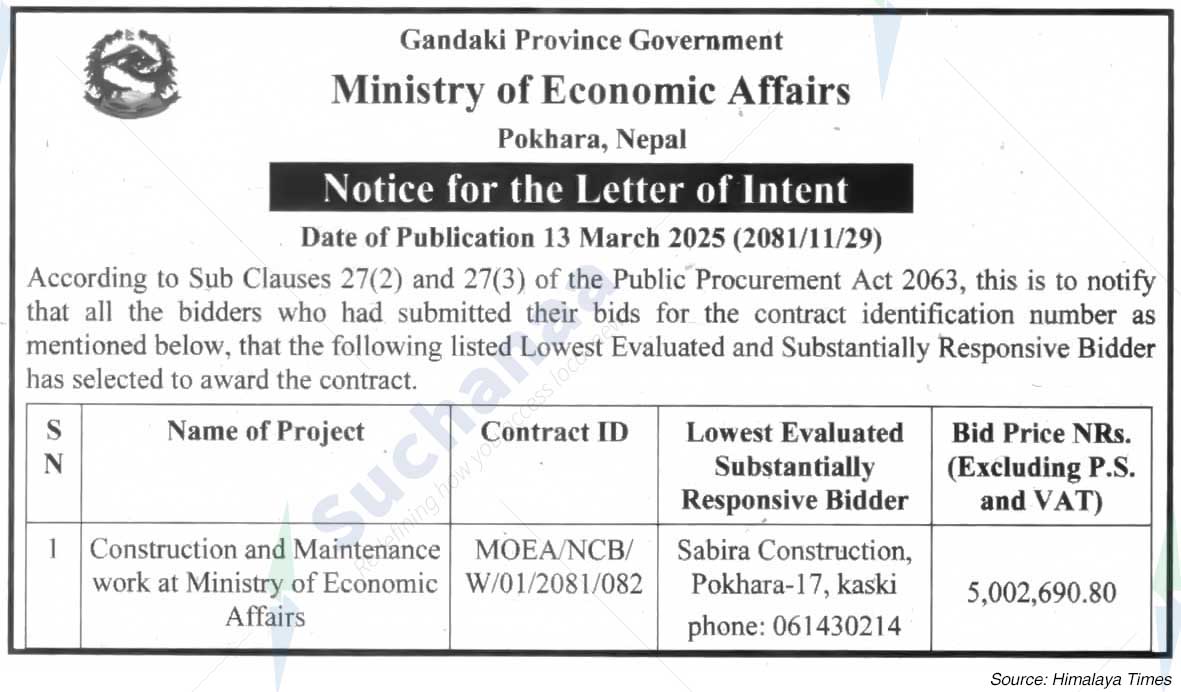 Ministry of Economic Affairs
