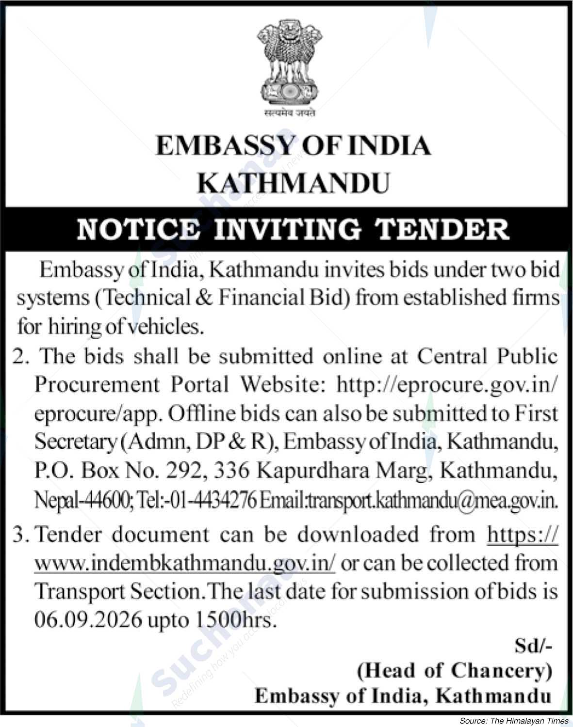 Embassy of India