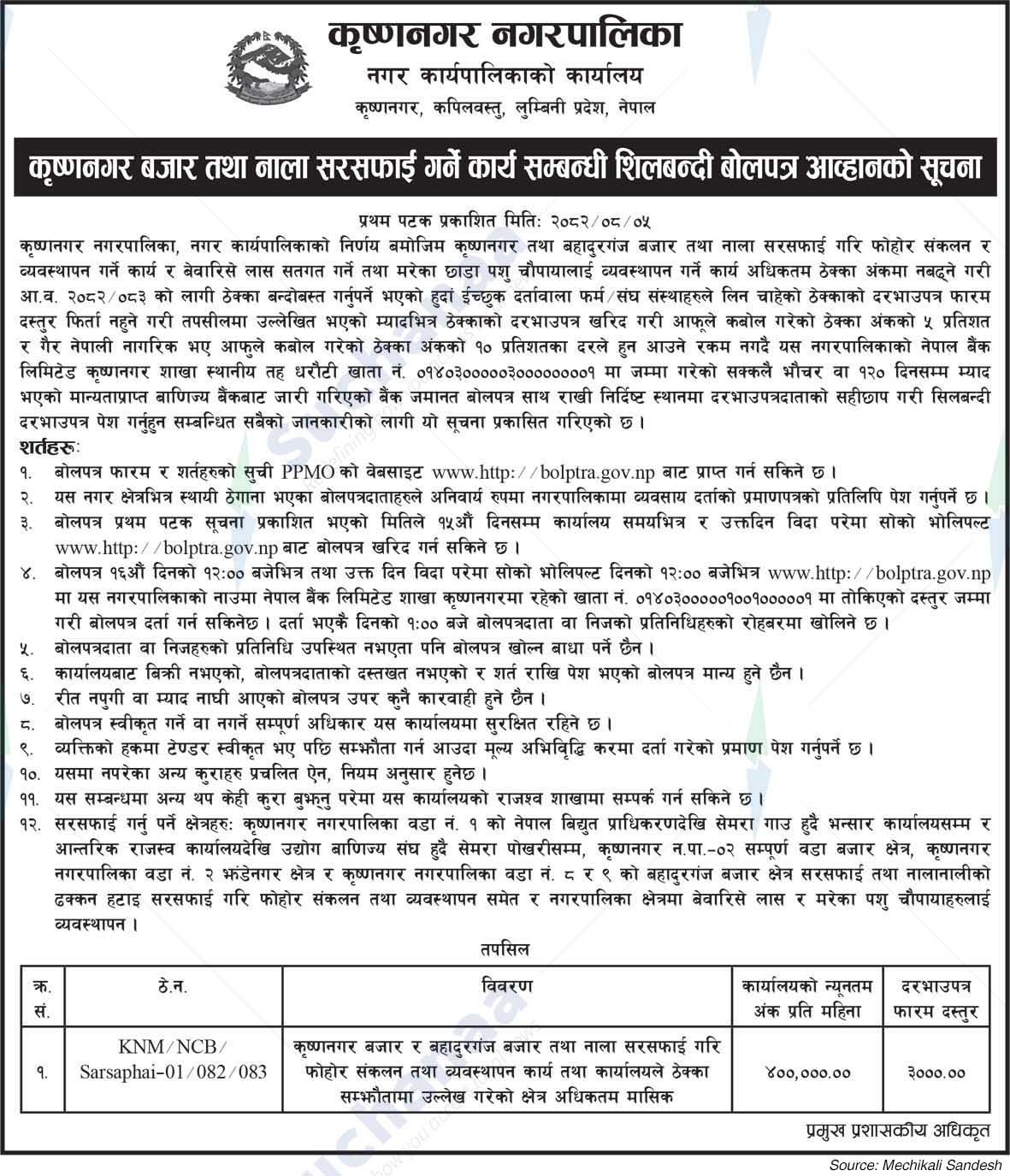 Krishnanagar Municipality