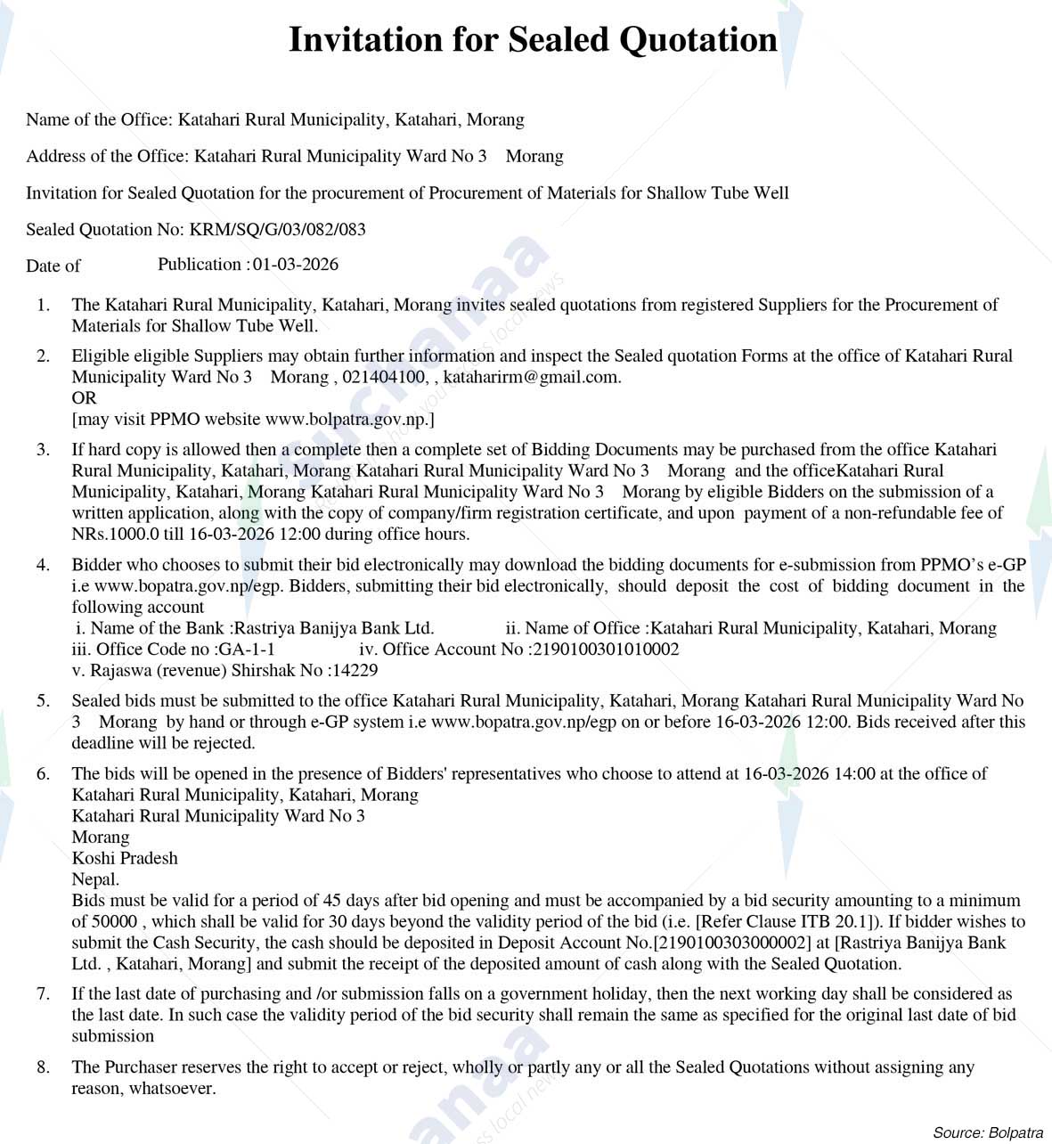 Katahari Rural Municipality