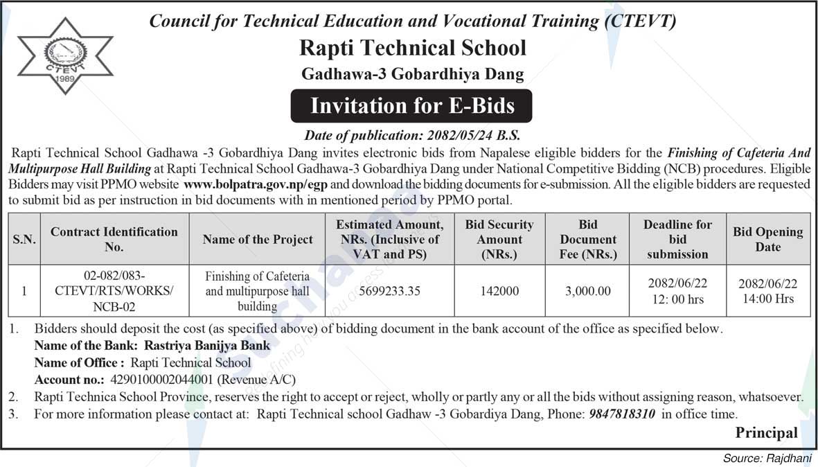 Council for Technical Education and Vocational Training (CTEVT)