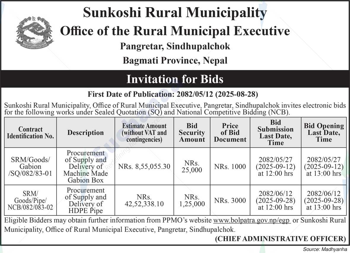 Sunkoshi Rural Municipality