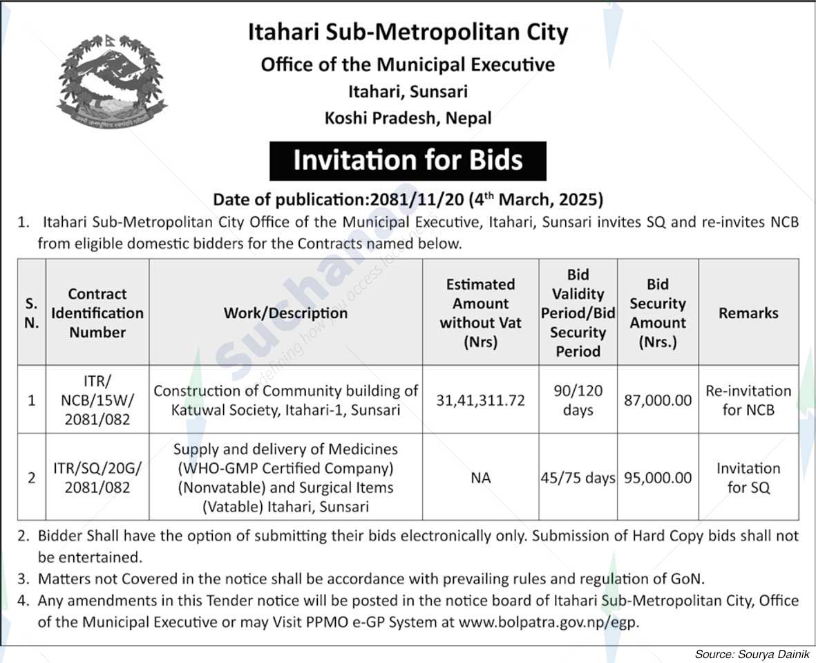 Itahari Sub-Metropolitan City
