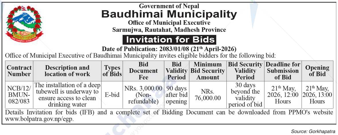 Baudhimai Municipality