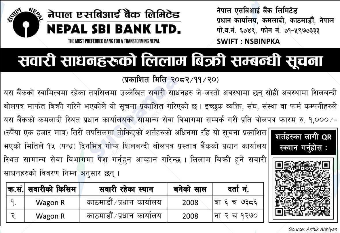 Nepal SBI Bank Limited