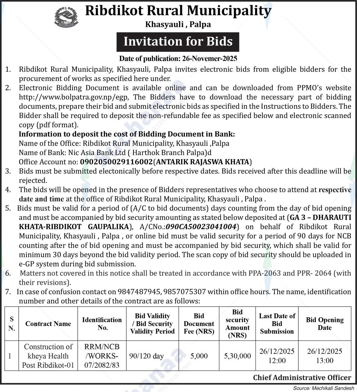 Ribdikot Rural Municipality