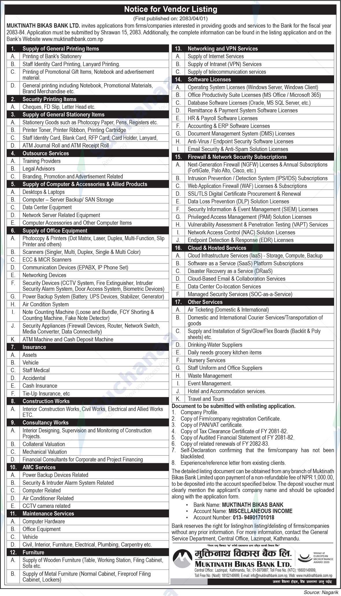 Muktinath Bikas Bank Ltd.