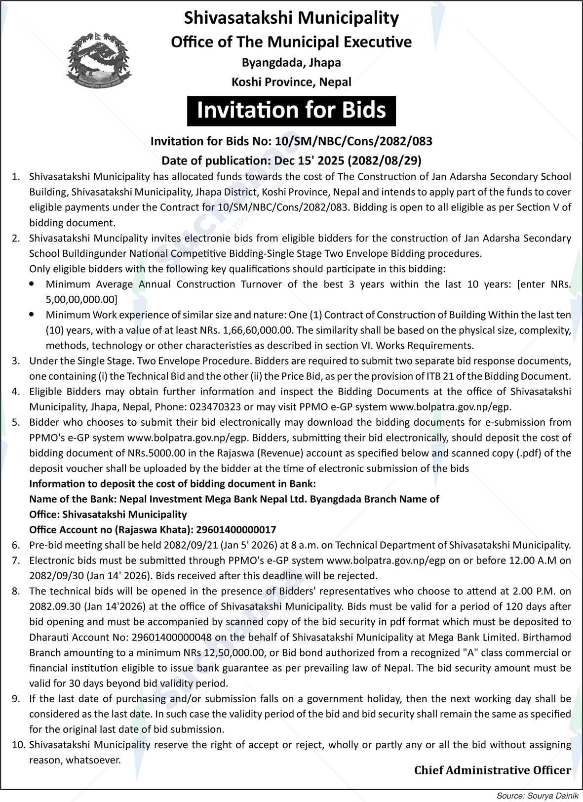 Shivasatakshi Municipality