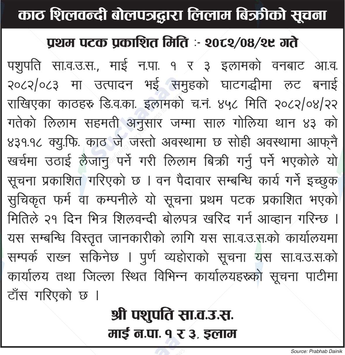 Pashupati Saa.Wa.Wo.Sa.