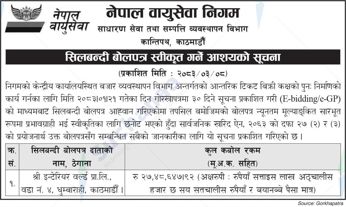 Nepal Airlines Corporation