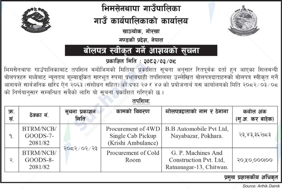Bhimsen Thapa Rural Municipality