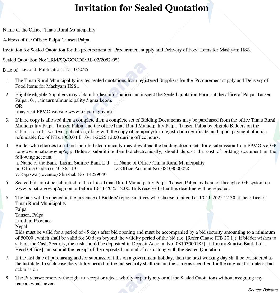 Tinau Rural Municipality