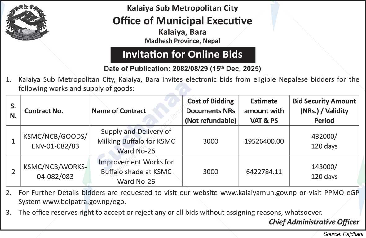 Kalaiya Sub-Metropolitan City