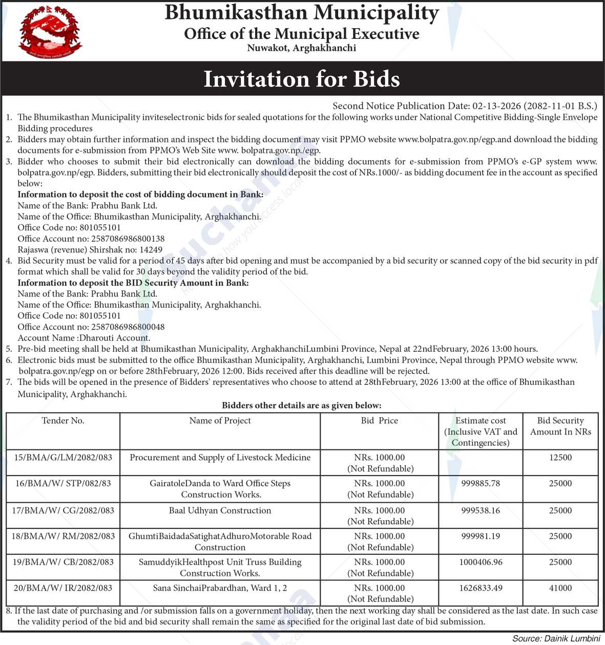 Bhumikasthan Municipality