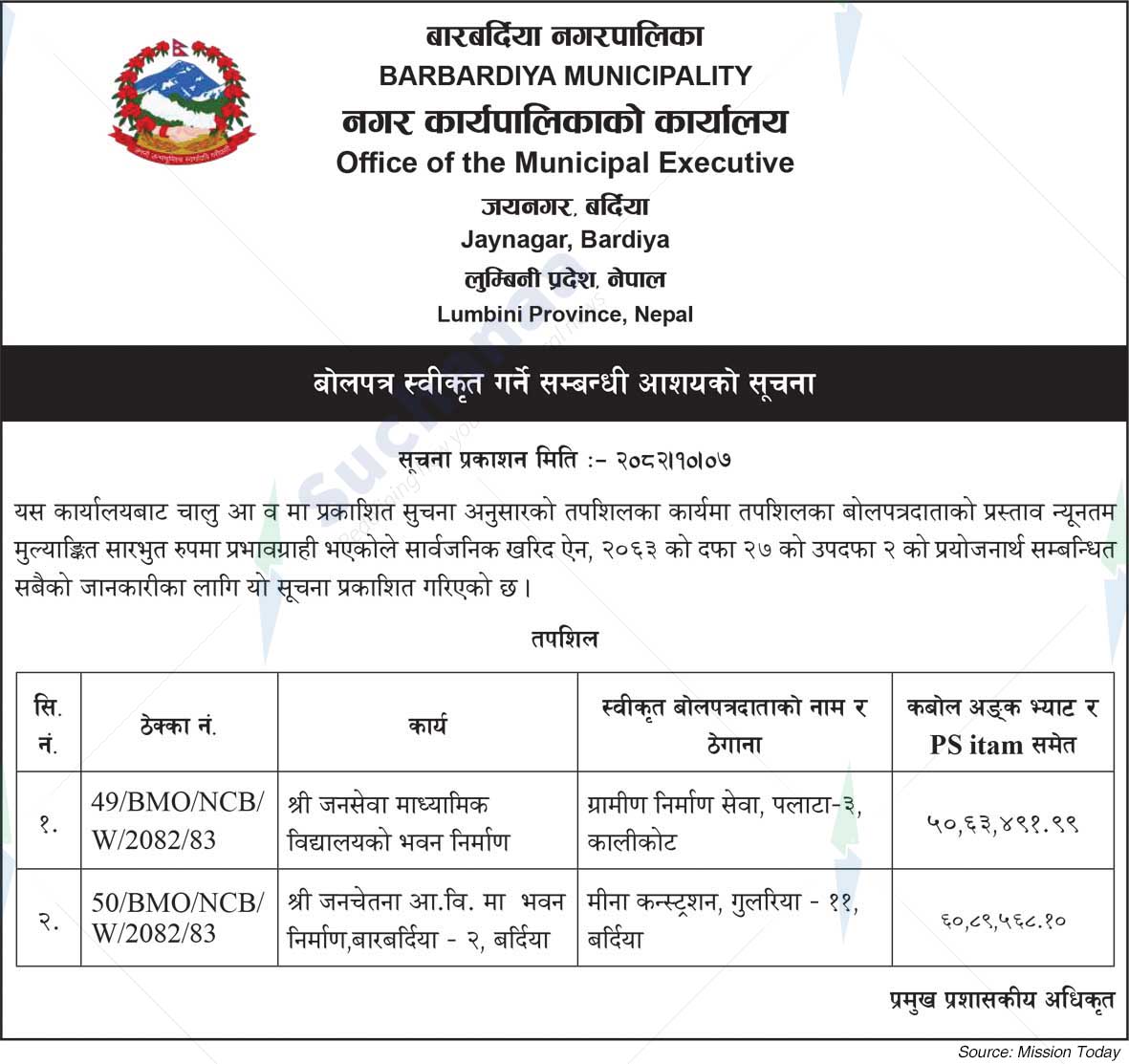 Barbardiya Municipality