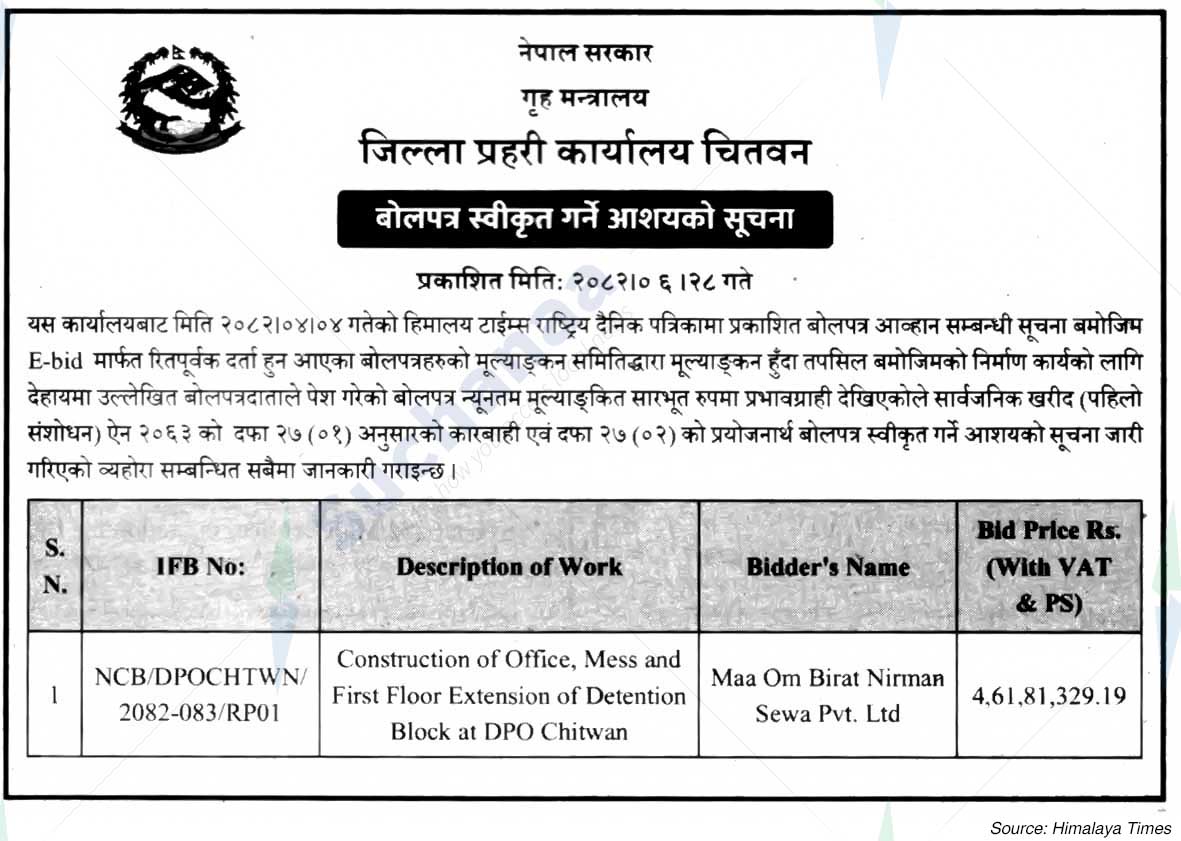 District Police Office, Chitwan