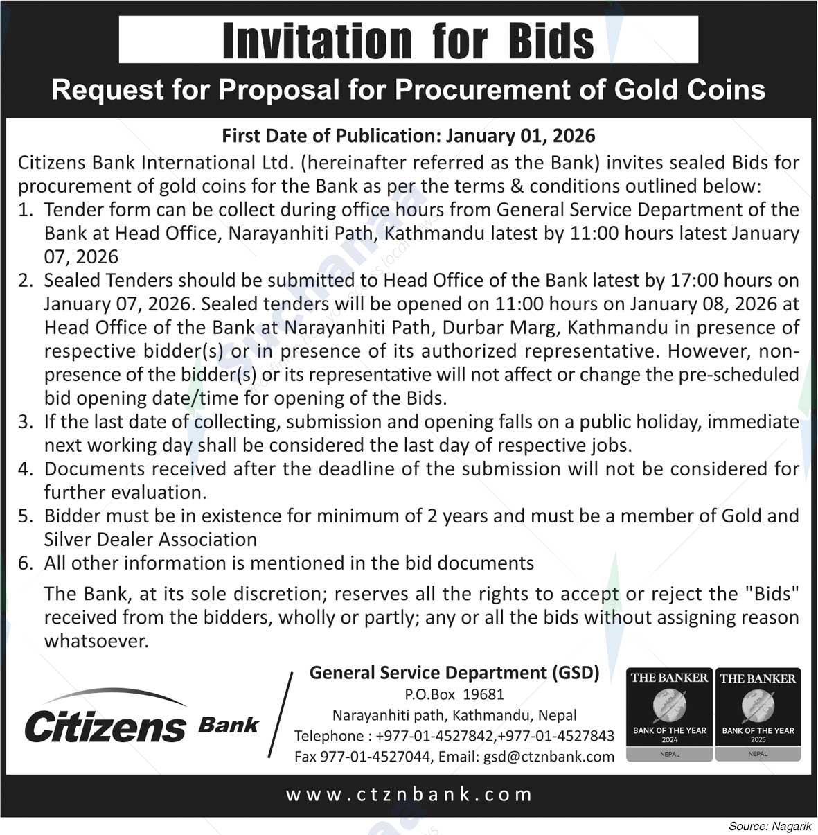 Citizens Bank International Limited