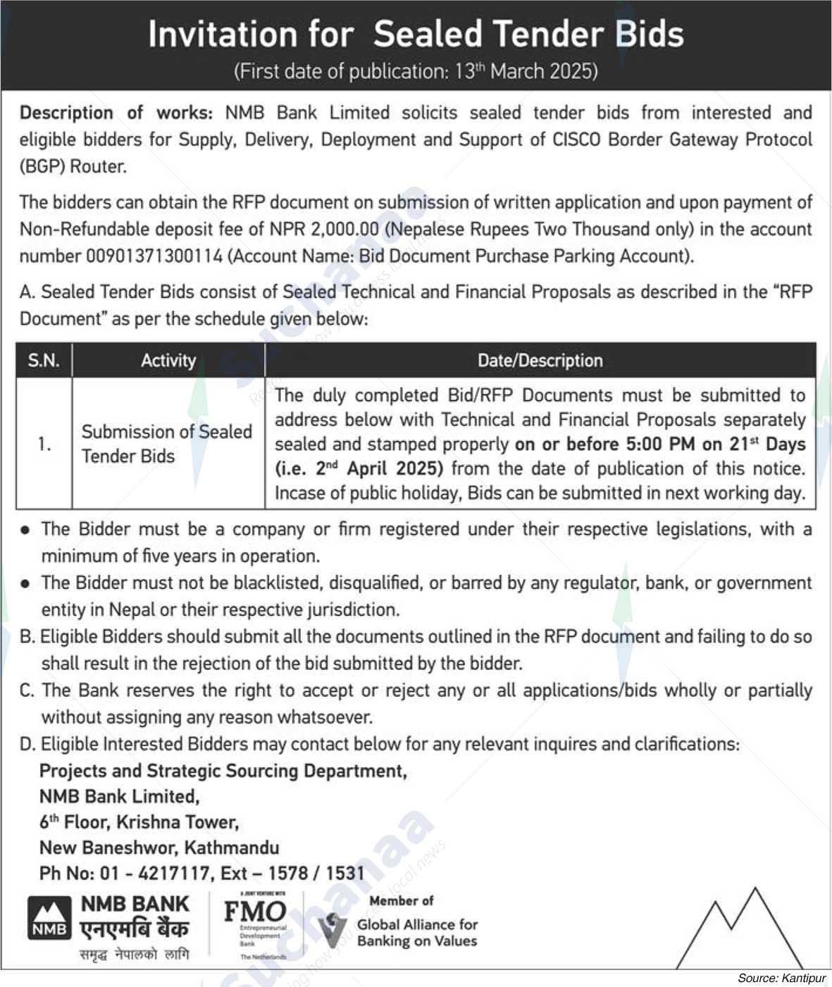 NMB Bank Limited