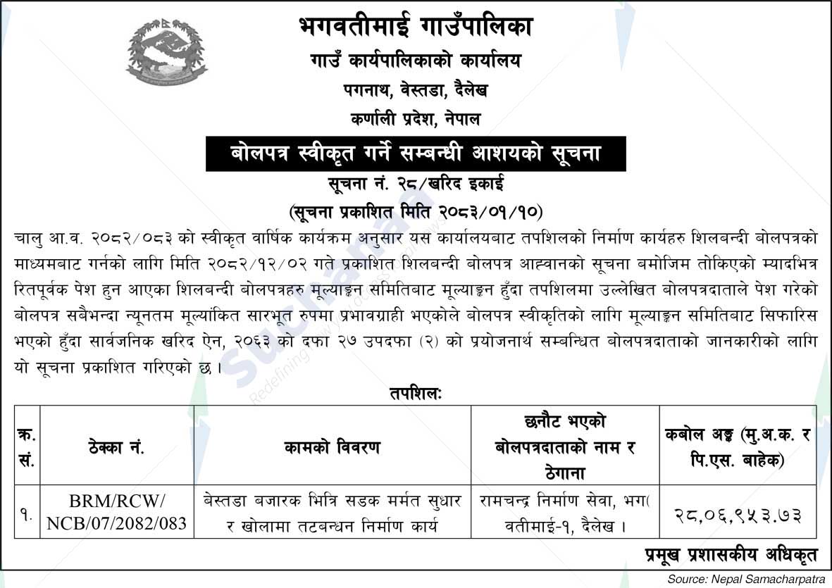 Bhagwatimai Rural Municipality