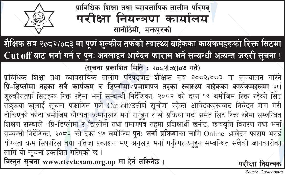 Council for Technical Education and Vocational Training (CTEVT)