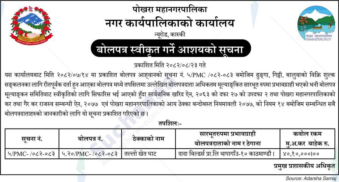 Pokhara Metropolitan CIty