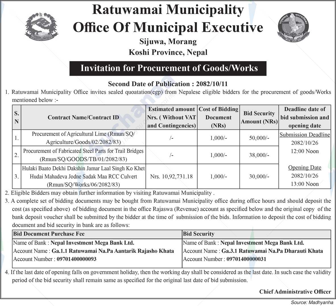 Ratuwamai Municipality