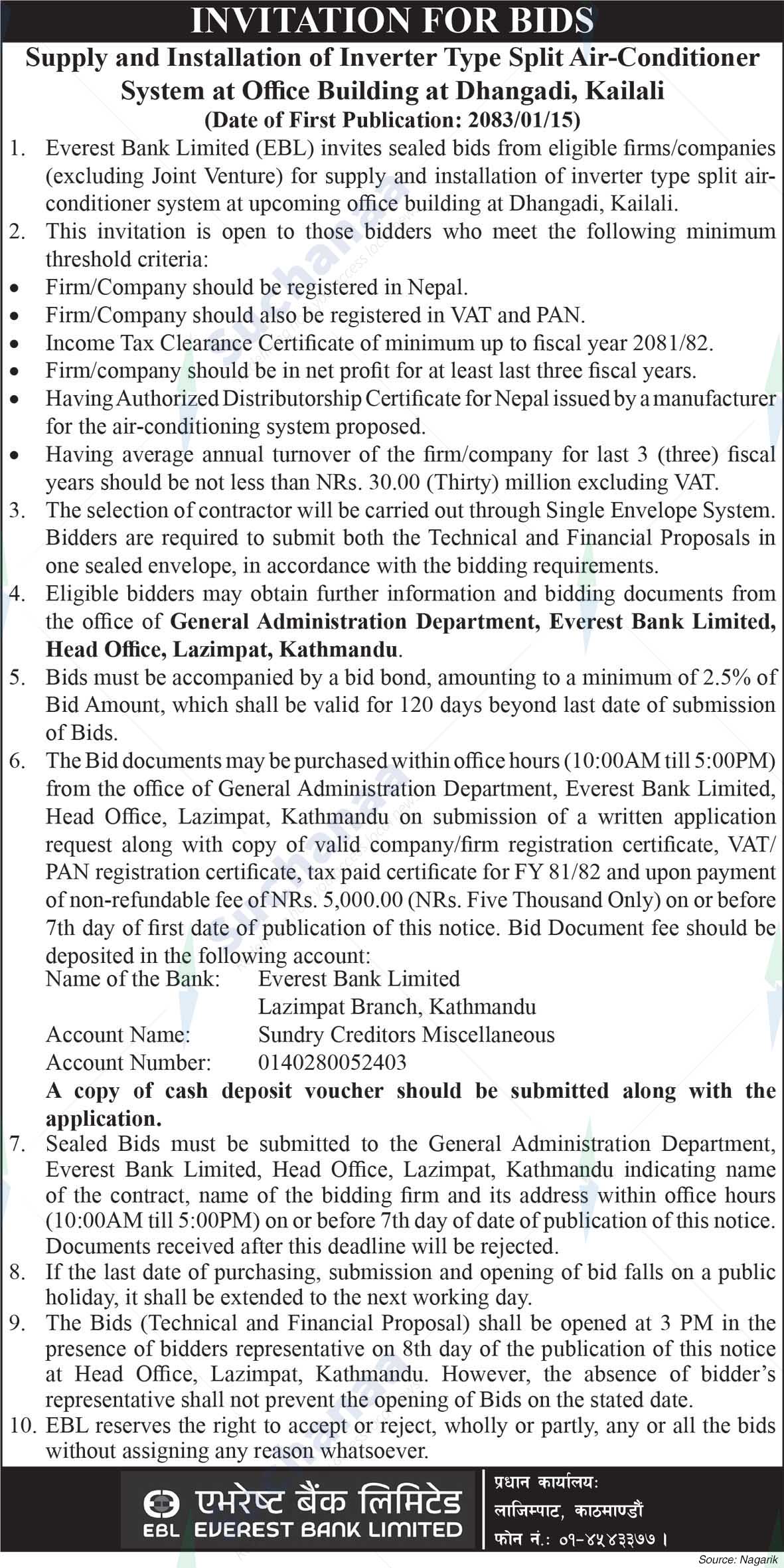 Everest Bank Limited
