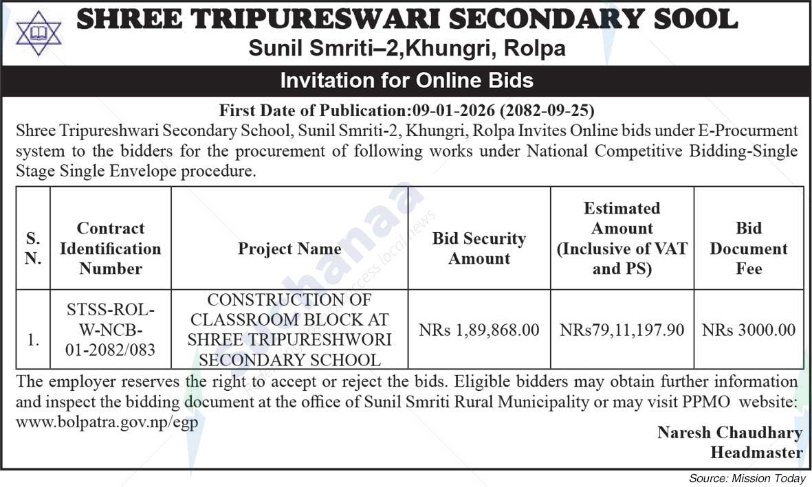 Shree Tripureswari Secondary School