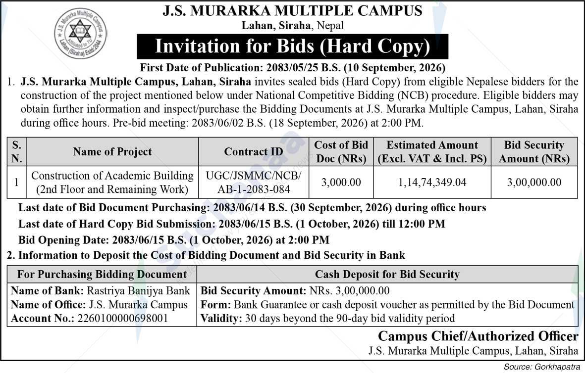 J.S. Murarka Multiple Campus Lahan