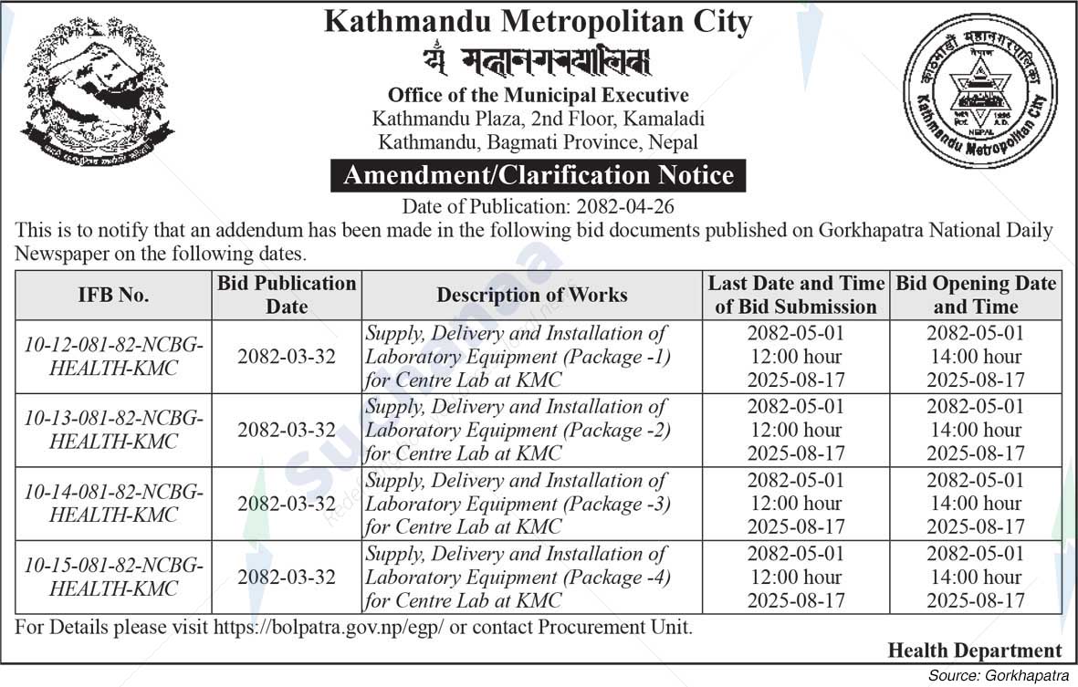 Kathmandu Metropolitan City