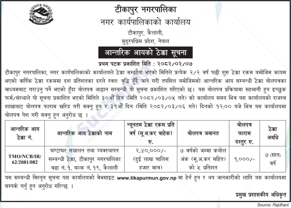 Tikapur Municipality