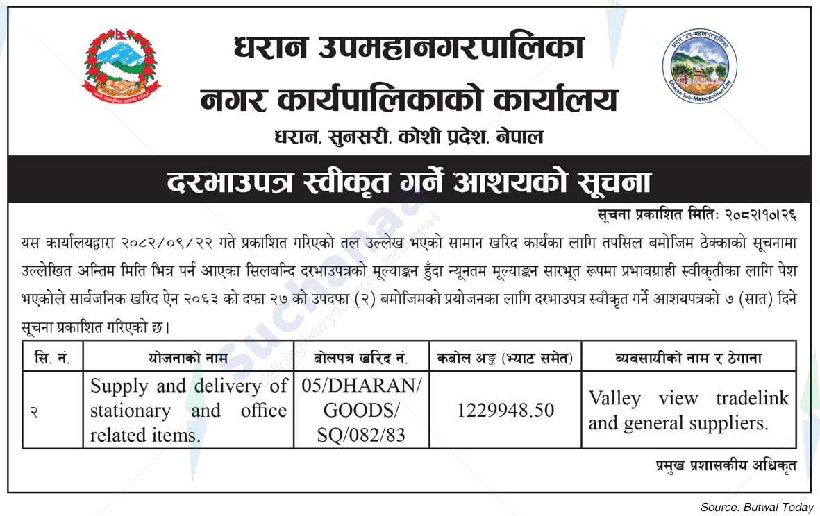 Dharan Sub-Metropolitan City