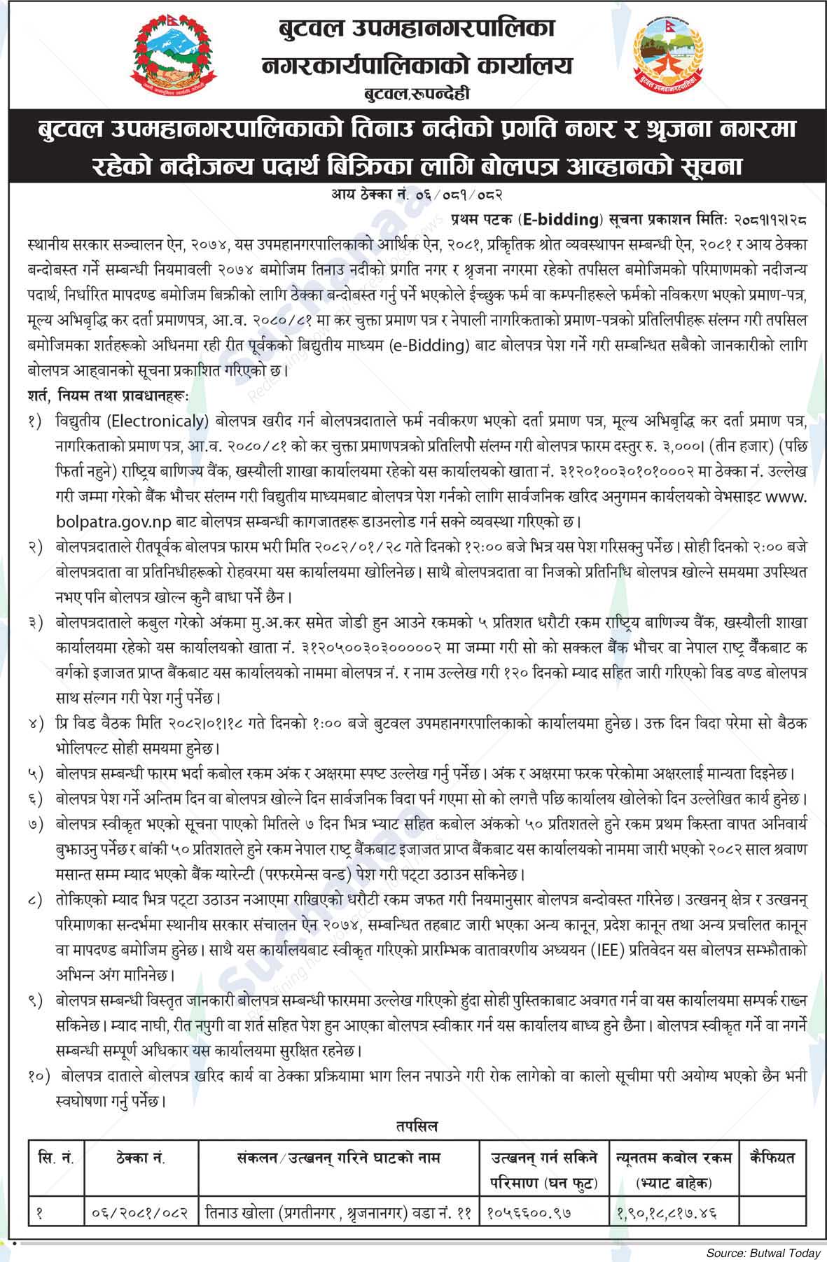 Butwal Sub-Metropolitan City