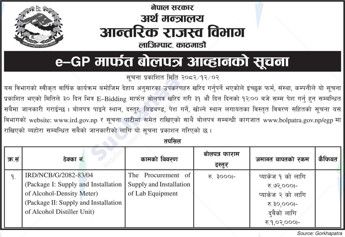 Inland Revenue Department