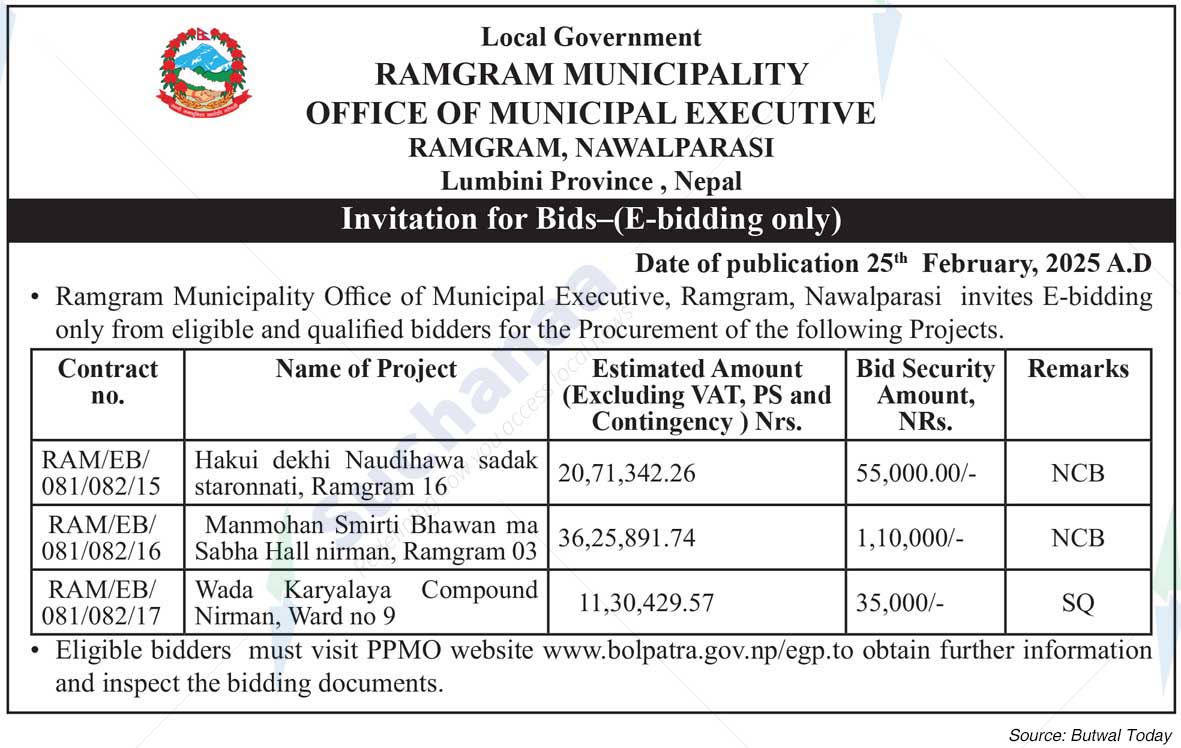 Ramgram Municipality