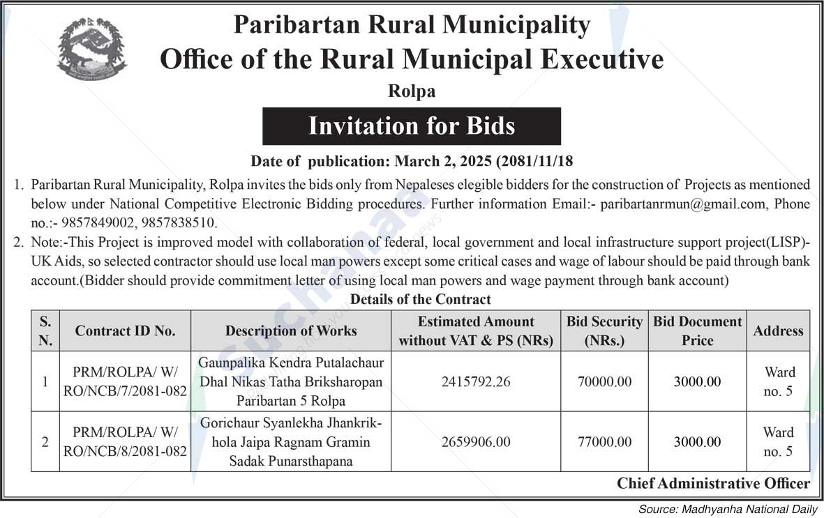 Paribartan Rural Municipality