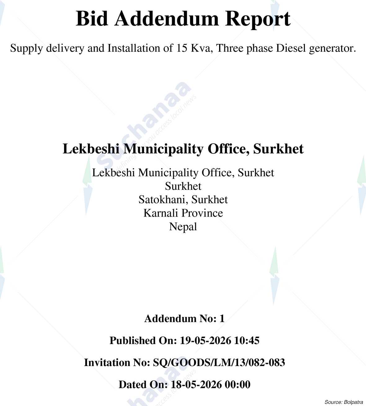 Lekbesi Municipality