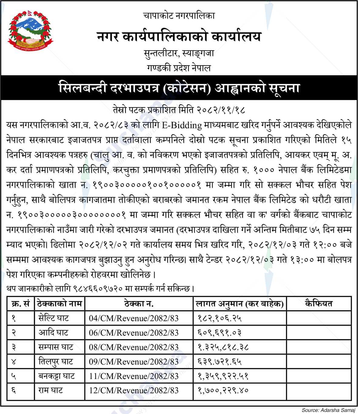 Chapakot Municipality
